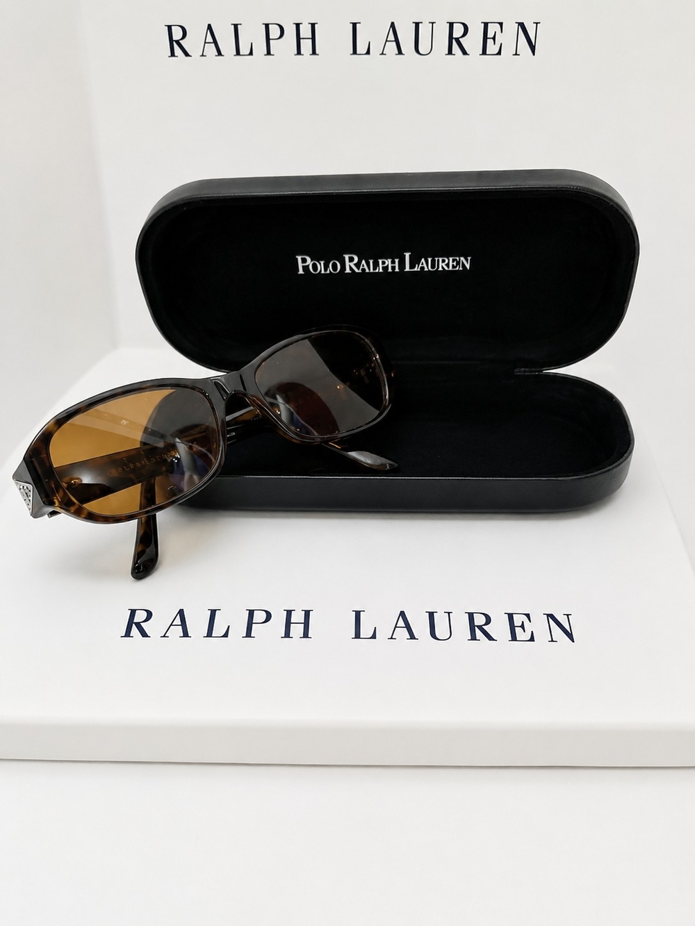Ralph Lauren Tortoiseshell Sunglasses with Brown Lenses